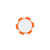 Orange Poker Chip - Callaway Cube