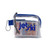 Blue - Outdoor Safety & First Aid Kit in a Zippered Clear Nylon Bag