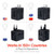 Black - HyperGear All-in-One World Travel Adapter