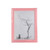 Pink - Square PVC Picture Frame