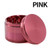 Premium Aluminum Alloy Herb Grinder 2.45 Inches 4 Piece Metal Grinder with Pollen Catcher