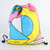 Heavy Duty Full Color Drawstring Backpack w/ Strap Loop (14" x 17")
