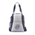 Navy/Gray Logo Matrix Image - Echelon Recycled Convertible Bag