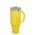 Polar Camel 40 oz. Yellow Travel Mug with Handle, Straw Included