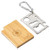 Bamboo Brown Logo - Best Buddy Tools® FSC® Bamboo Multi-Tool with Carabiner