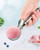 304 Stainless Steel Ice Cream Scoop with Trigger Release Heavy Duty Ice Ball Maker
