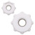 White - Gear Push Pop Spinner