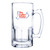 Clear Logo - 33 Oz. Glass Beer Mug (Screen Printed)
