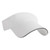 White/Navy Blue Blank - Brushed Cotton Twill Sandwich Visor