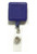 Square 26" Retractable Badge Holder with swivel alligator clip on Back