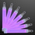 4" Purple Mid-Sized Glow Sticks with Lanyard - Domestic Print