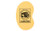 Buff Yellow Logo - 4" Econo Compressed Kidney Sponge