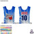 Personalized Domestic Made Athletic, Breathable Mesh Adult Sports Pinnie, Sublimated