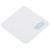 White Logo - Heavyweight 6" x 6" Draw Twist Microfiber Cleaning Cloth- 1-Color