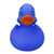 Translucent Blue Blank - Color Changing Rubber Duck