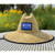 Straw Hat With Athletic Arm Sleeves Set