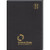Black - Academic Desk Monthly Planner w/ Morocco Cover : 2024-2025