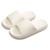 Pure Color Thick Sole Pillow Slipper
