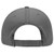 Back - Char. Gray - OTTO Garment Washed Distressed Superior Cotton Twill w/ Heavy Stitching 6 Panel Low Profile Dad Hat