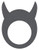 Gray - Devil Horn Headband