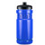 Royal Blue/Black Blank - 20 Oz. Shoreline Bottle w/ Low Profile Push Pull Lid