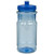 Translucent Blue/Blue Blank - 20 Oz. Shoreline Bottle w/ Low Profile Push Pull Lid