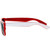 White Red - Vintage Two Tone Smoke Sunglasses