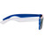 White Blue - Vintage Two Tone Smoke Sunglasses