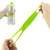 Green Blank Stretch View - Silicone Bottle Carrier Grip Sleeve