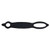Black Blank - Silicone Bottle Carrier Grip Sleeve