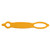 Orange Blank - Silicone Bottle Carrier Grip Sleeve