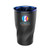 Black/Blue Logo - JORNIKOLOR 14 Oz. Stainless Steel Twisting Tumbler w/Lid