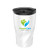 White/Black Logo - JORNIKOLOR 14 Oz. Stainless Steel Twisting Tumbler w/Lid
