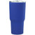Blue - 17 oz Soft Touch Rubberized Stainless Steel Travel Mugs