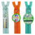 1 Side 4CP Dye Sub Fabric Custom Zipper Pull - 1 1/4"