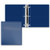 Royal Blue Blank - 3" Overlay Round Ring Binder