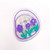 Acrylic Paper Photo Album Memo Clip Bag Binder Sealing Clips Food Bag Clamp -Two Sides Printing