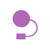 Custom PMS Color - Custom Color Silicone Round Straw Topper