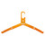 Orange - Outdoor Multifunctional Folding Hanger