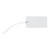 White/Clear Blank Front View - Explorer Luggage Tag