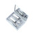 Rectangle Cosmetic Hygiene Kit W/Mirror (5 Tools)