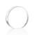 4 x 3.875 x 1 (Blank) - Narita Circle VividPrint™ Award - Clear