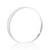 5 x 4.875 x 1 (Blank) - Narita Circle VividPrint™ Award - Clear
