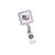 White - Square Perfect Value Badge Holder