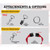 Attachment - 3/4" Polyester Double Ended Lanyard (20 Mil)