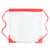 Additional Product View - Clear Drawstring Backpack