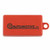 Orange Imprinted - Clicker w/ Tab