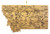 Destination Montana Cutting & Serving Board