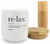 Soy Wax Candle With Bee Bella Organic Lip Balm - Gift Set