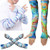 CoolMax quick dry summer Arm sleeves w/ Thumb Loop, Youth & Adult size